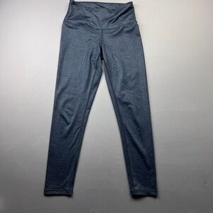 Z by Zella Leggings Women's XS Blue Speckled Dot Yoga Gym Stretch Athletic Pants